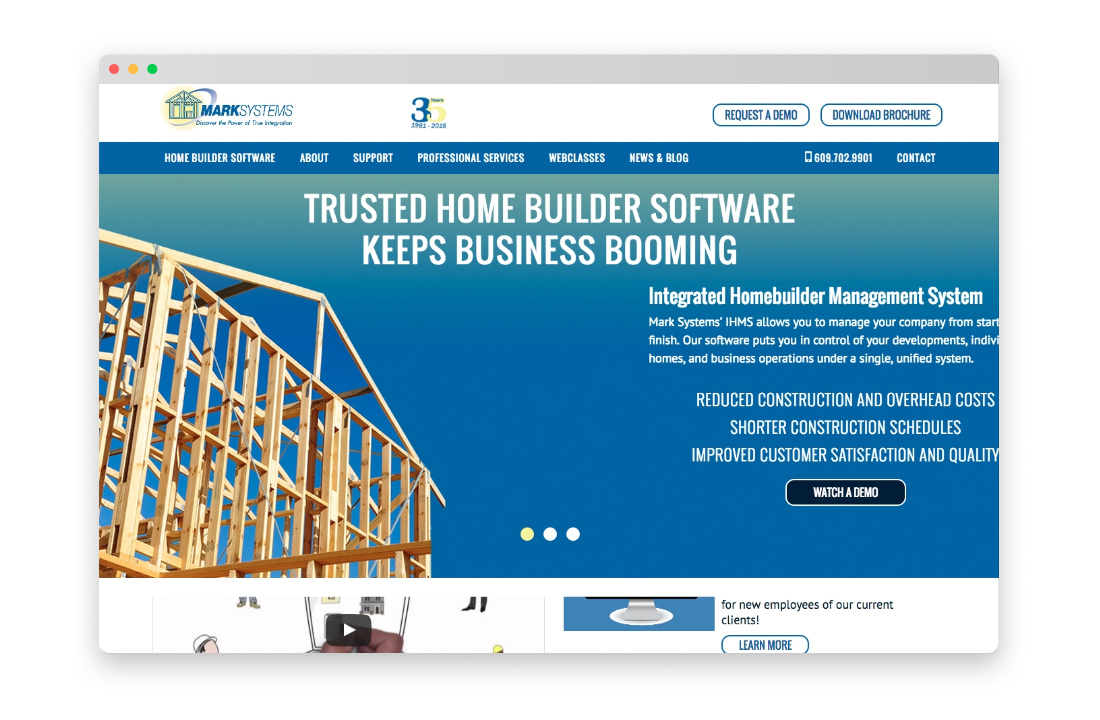 Mark Systems Website